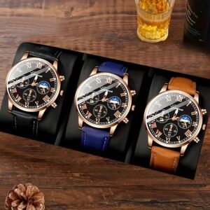 3 Pack Watch Gift Pack for Him