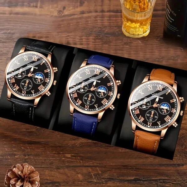 3 Pack Watch Gift Pack for Him